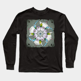 Tea Mandala Long Sleeve T-Shirt